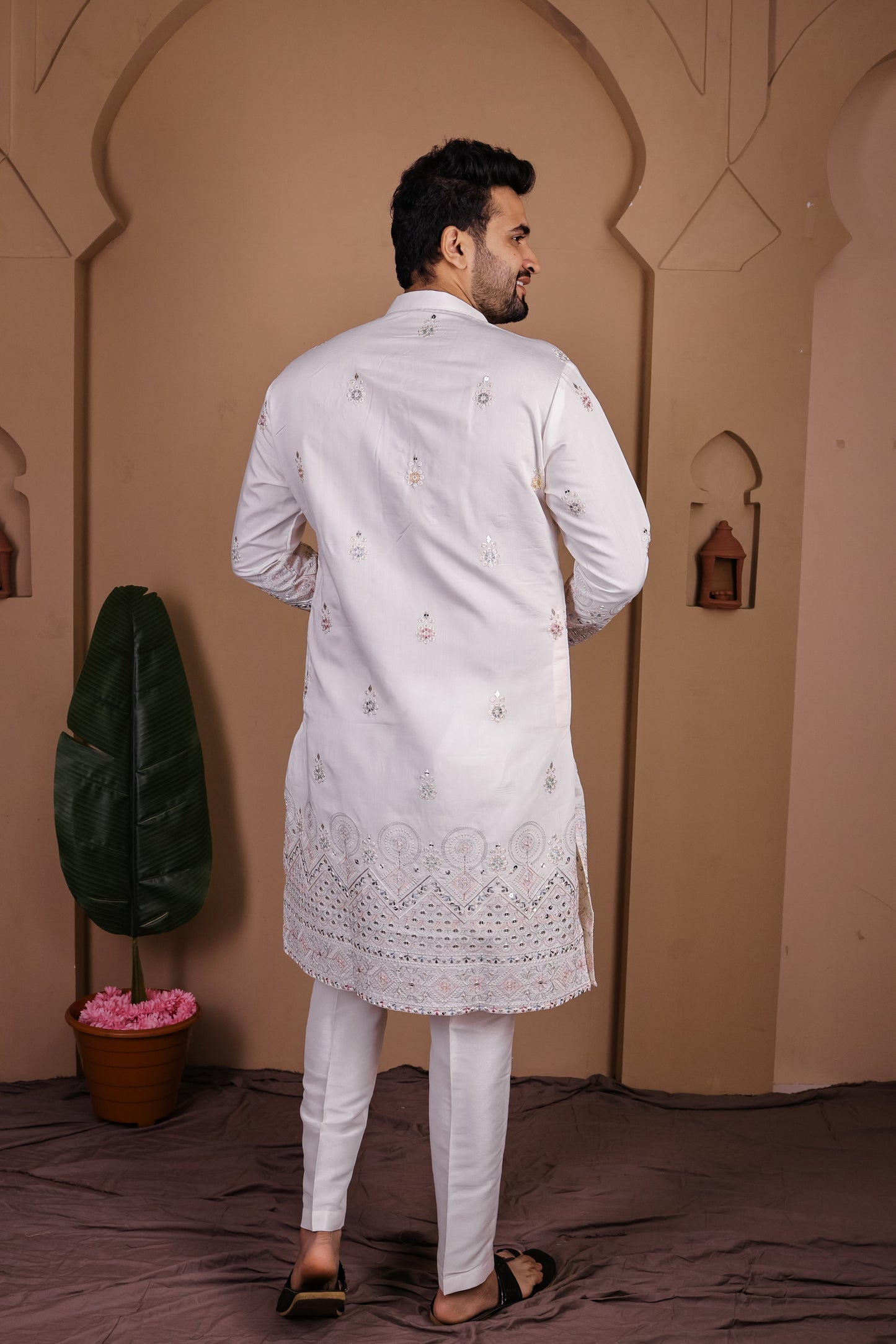 Intricate Sequin Work Kurta