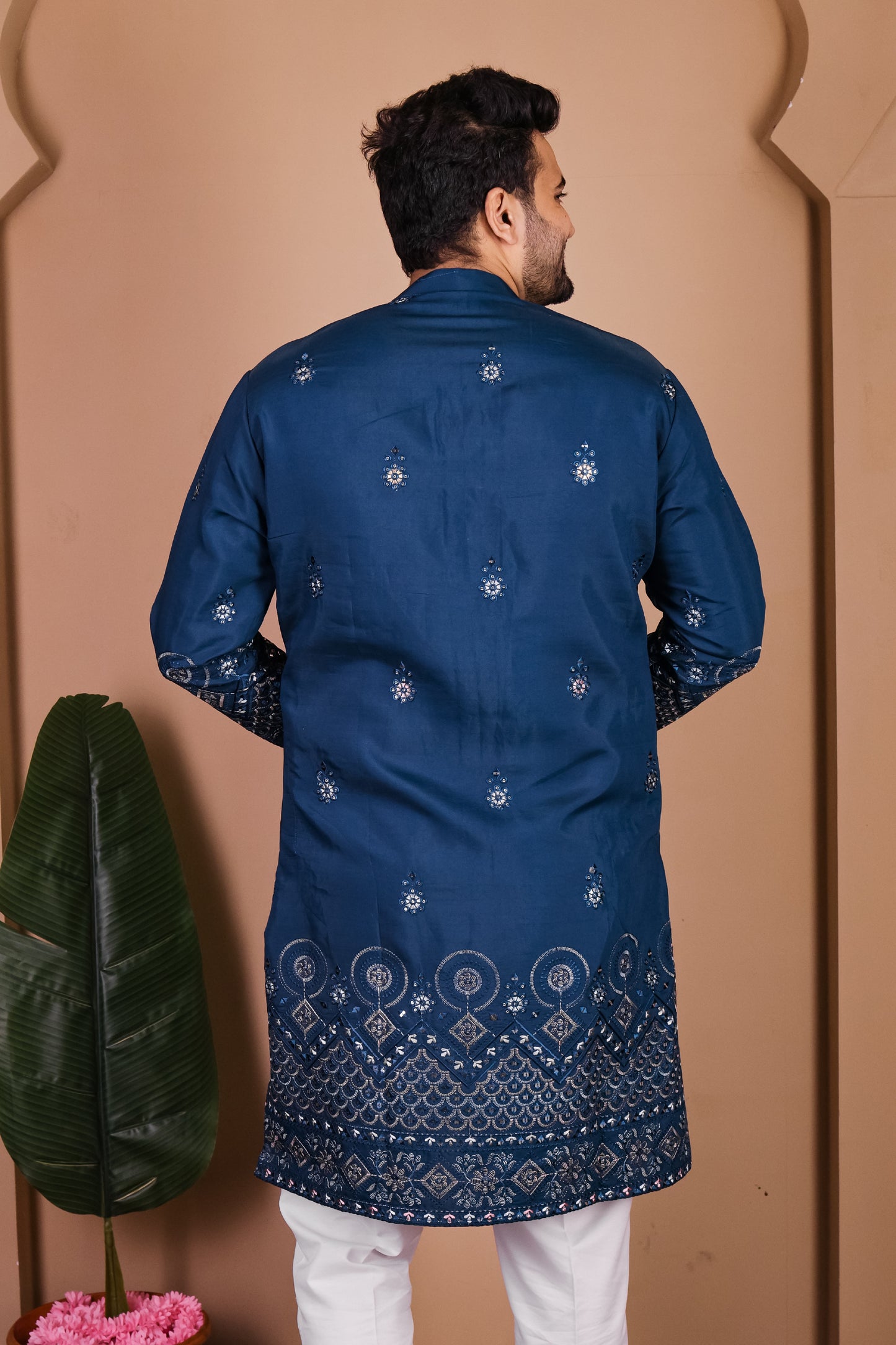 Intricate Sequin Work Kurta
