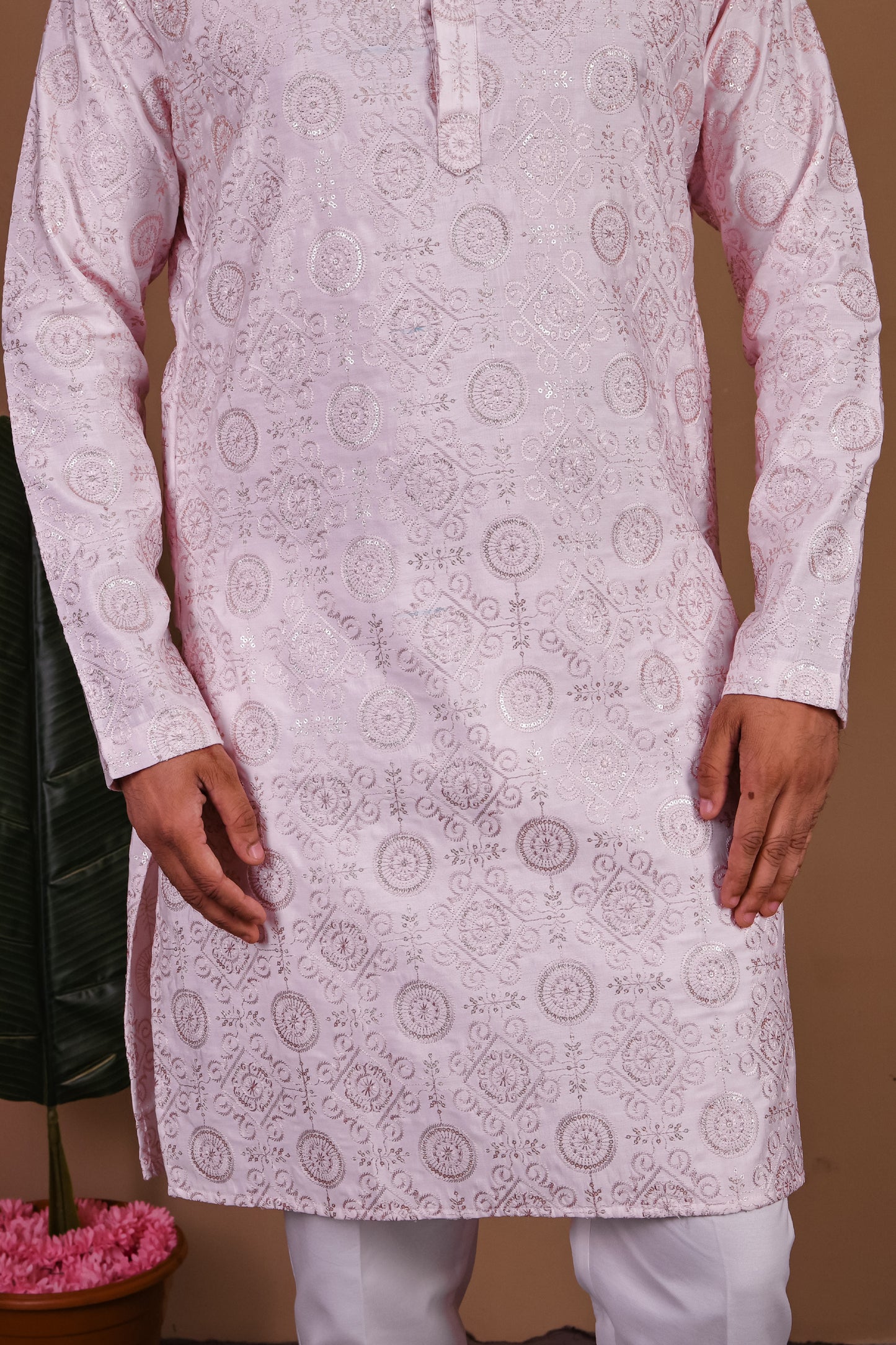 Ornate Chakra Motif Kurta