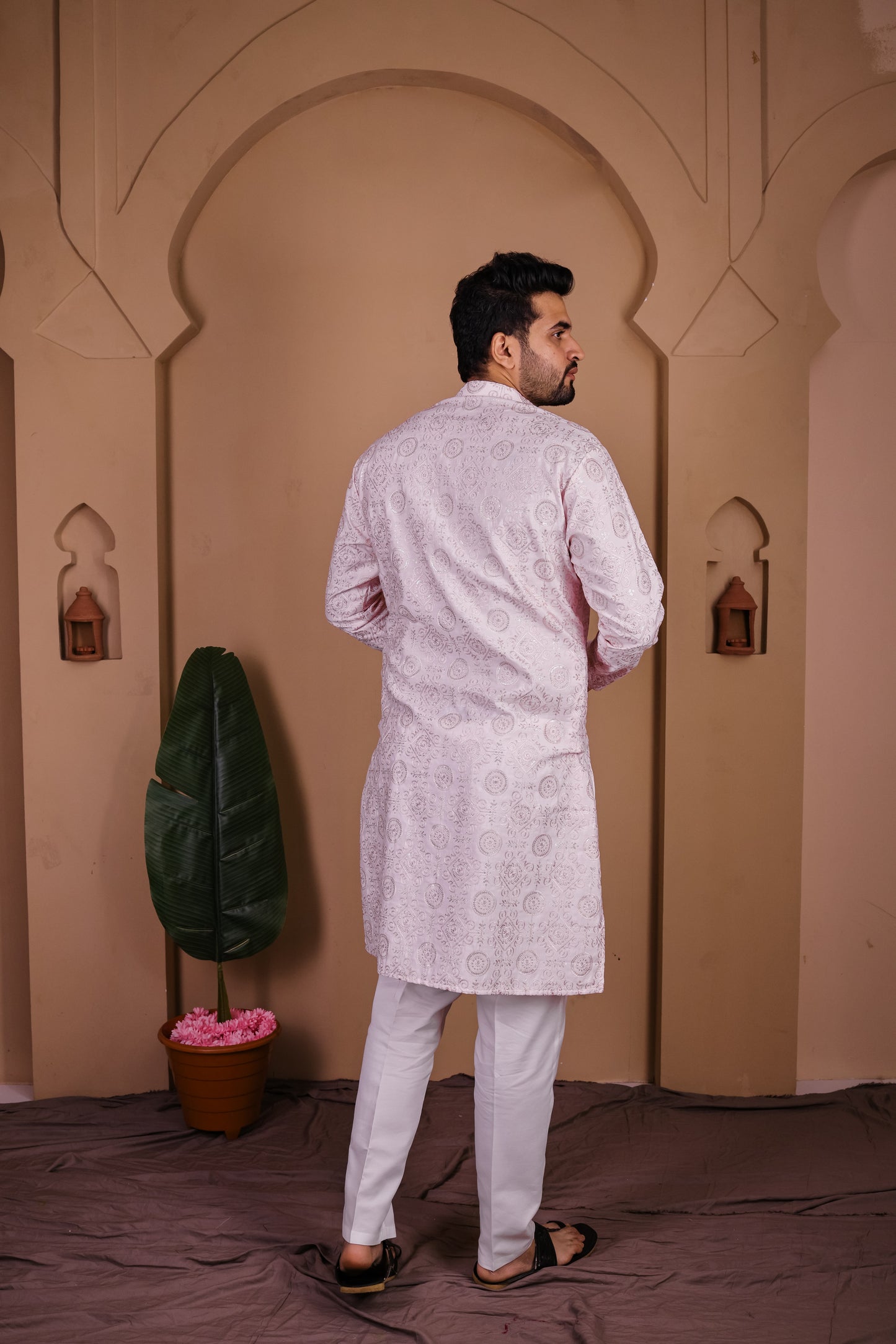 Ornate Chakra Motif Kurta