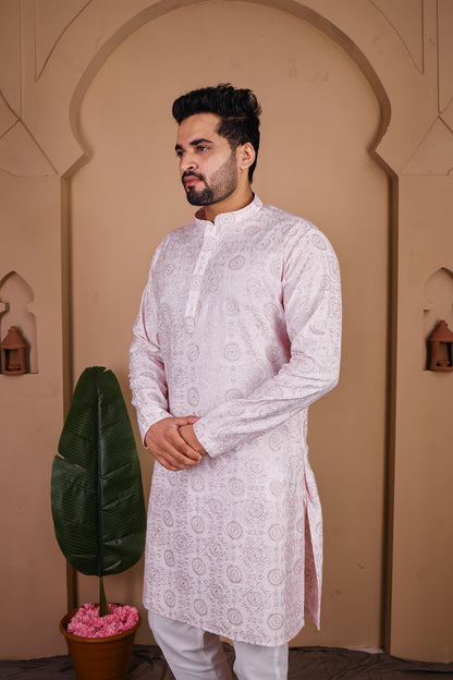 Ornate Chakra Motif Kurta