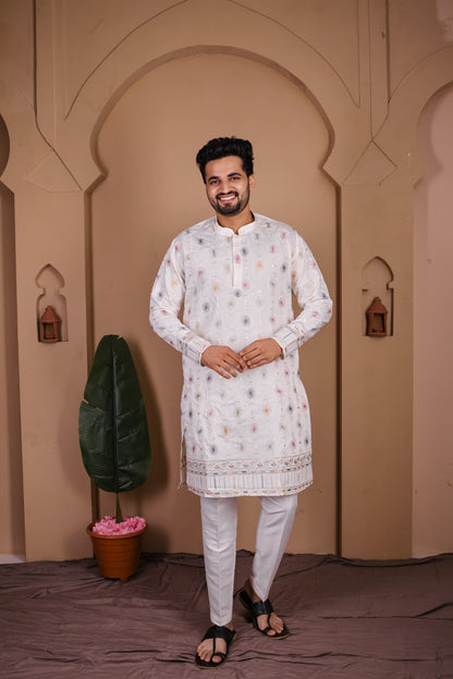 Vibrant Mosaic Kurta