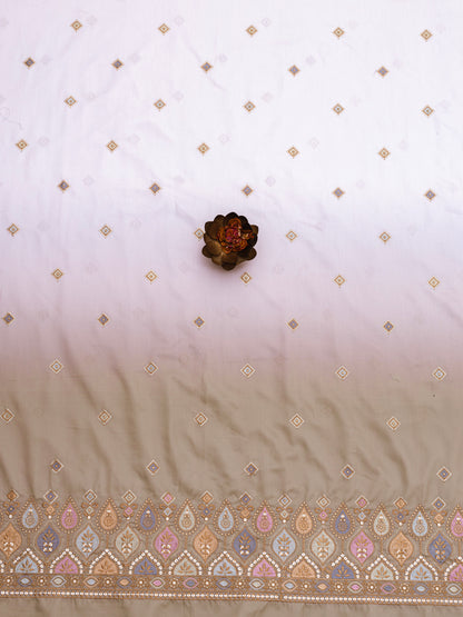 Royal Wine Woven Border Fabric