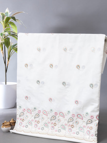 Heritage Zari Work Ethnic Fabric