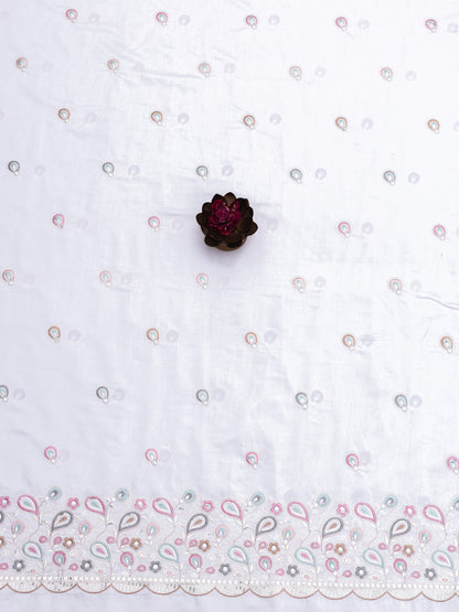 Heritage Zari Work Ethnic Fabric