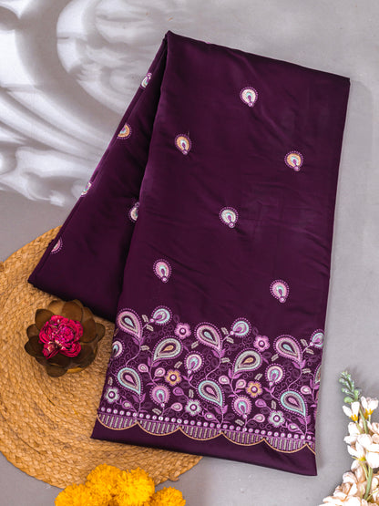 Heritage Zari Work Ethnic Fabric