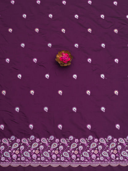 Heritage Zari Work Ethnic Fabric